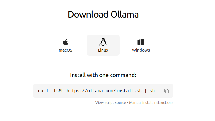 ollama-linux-install